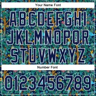 Maillot de baseball 3D Hawaii Tropical authentique bleu marine et blanc, motif Jungle Bird Maillot de baseball 3D Hawaii Tropical authentique bleu marine et blanc, motif Jungle Bird