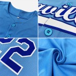 Maillot de baseball authentique rouge et bleu marine personnalisé Maillot de baseball authentique rouge et bleu marine personnalisé
