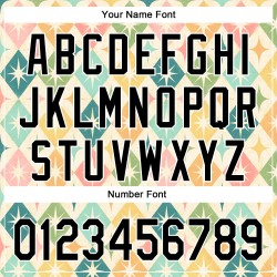 Maillot de baseball Harlequin Emi 3D noir et blanc crème abeille, authentique, Starbursts, personnalisé Maillot de baseball Harlequin Emi 3D noir et blanc crème abeille, authentique, Starbursts, personnalisé