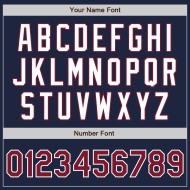 Maillot de baseball authentique bicolore bleu marine, cramoisi et blanc Maillot de baseball authentique bicolore bleu marine, cramoisi et blanc