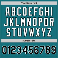 Maillot de baseball authentique personnalisé bleu sarcelle noir et blanc deux Maillot de baseball authentique personnalisé bleu sarcelle noir et blanc deux