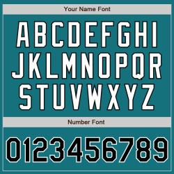 Maillot de baseball authentique personnalisé bleu sarcelle noir et blanc deux Maillot de baseball authentique personnalisé bleu sarcelle noir et blanc deux