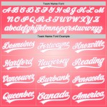 Coeur personnalisé moyen Saint-Valentin 3D rose blanc-lumière Jersey Baseball Day Authentic Love Pink Coeur personnalisé moyen Saint-Valentin 3D rose blanc-lumière Jersey Baseball Day Authentic Love Pink