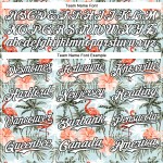 Maillot de baseball personnalisé flamant rose 3D blanc-noir, motif palmier, authentique, bleu tropical hawaïen Maillot de baseball personnalisé flamant rose 3D blanc-noir, motif palmier, authentique, bleu tropical hawaïen
