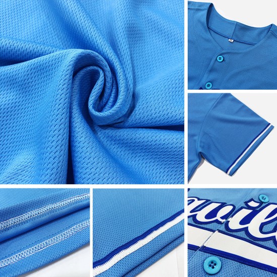 Maillot de baseball authentique rouge-bleu marine personnalisé léger Maillot de baseball authentique rouge-bleu marine personnalisé léger