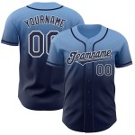 Maillot de baseball authentique délavé, léger et tendance, bleu marine et blanc, personnalisé Maillot de baseball authentique délavé, léger et tendance, bleu marine et blanc, personnalisé