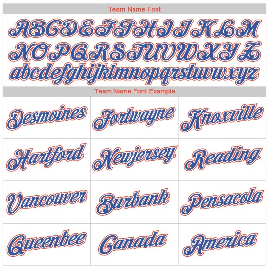 Maillot de baseball blanc en tricot côtelé authentique et personnalisé, bleu marine et orange Maillot de baseball blanc en tricot côtelé authentique et personnalisé, bleu marine et orange
