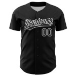 Maillot de baseball personnalisé pour enfant avec ruban blanc-jaune contre le cancer, noir, 3D, or authentique Maillot de baseball personnalisé pour enfant avec ruban blanc-jaune contre le cancer, noir, 3D, or authentique