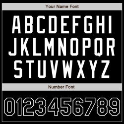 Maillot de baseball personnalisé blanc authentique noir Maillot de baseball personnalisé blanc authentique noir