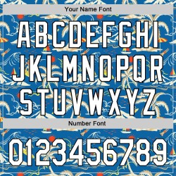 Maillot de baseball personnalisé Tree Beach Tropical Island Palm, blanc-noir, 3D Hawaii, bleu authentique Maillot de baseball personnalisé Tree Beach Tropical Island Palm, blanc-noir, 3D Hawaii, bleu authentique