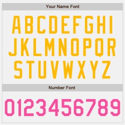 Maillot de baseball authentique à pois, ton deux, blanc, rose, vert et or Maillot de baseball authentique à pois, ton deux, blanc, rose, vert et or