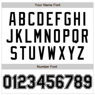 Maillot de baseball personnalisé authentique noir et blanc Maillot de baseball personnalisé authentique noir et blanc