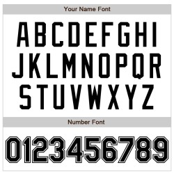 Maillot de baseball personnalisé authentique noir et blanc Maillot de baseball personnalisé authentique noir et blanc