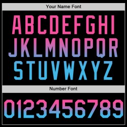 Maillot de baseball bleu personnalisé, noir délavé, authentique, rose-ciel Maillot de baseball bleu personnalisé, noir délavé, authentique, rose-ciel