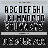 Maillot de baseball argenté authentique, personnalisé, noir et blanc Maillot de baseball argenté authentique, personnalisé, noir et blanc