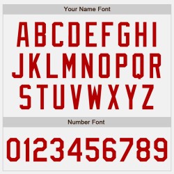 Maillot de baseball blanc authentique rouge ton deux personnalisé Maillot de baseball blanc authentique rouge ton deux personnalisé