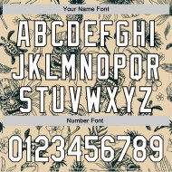 Maillot de baseball tropical 3D crème blanc-noir personnalisé Plant City et authentique Hawaii, motif flamant rose Maillot de baseball tropical 3D crème blanc-noir personnalisé Plant City et authentique Hawaii, motif flamant rose